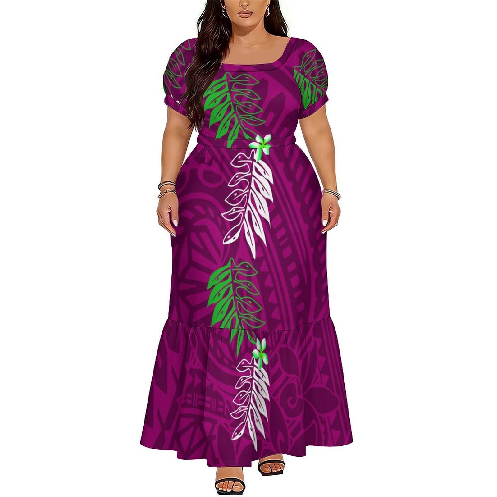 Ethnic Clothing & Online Fashion Store Khaadi Us - Polynesian Island Long Dress Samoa Tonga