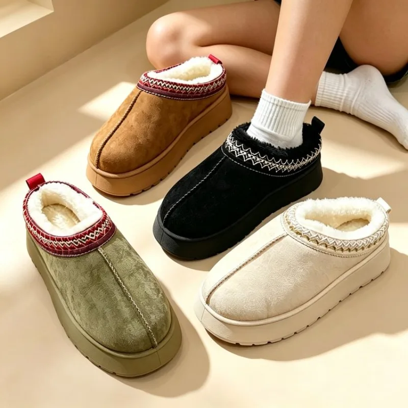 Ethnic Fashion In - New Fashion Fluffy Platform Slippers for