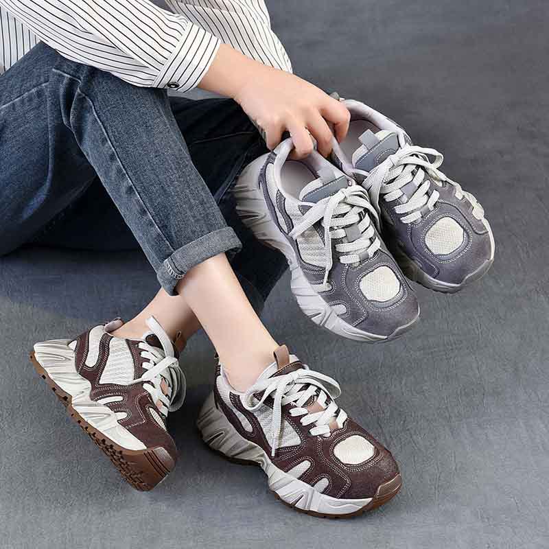 4.5cm Air Mesh Suede Genuine L - огляд і ціна Ethnic Fashion In