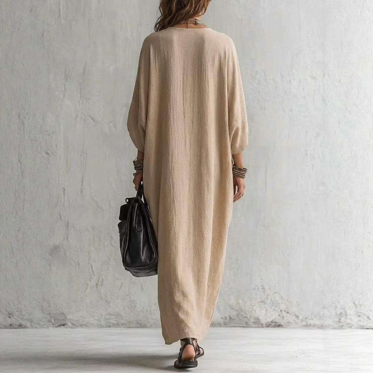 Women Boho Embroidered Kaftan  - огляд і ціна Kaftan Women Boho
