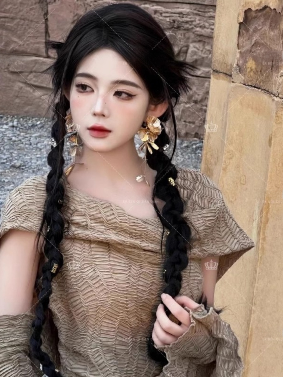 Desert  Themed Long Dress Wome - огляд і ціна Ethnic Style Dresses