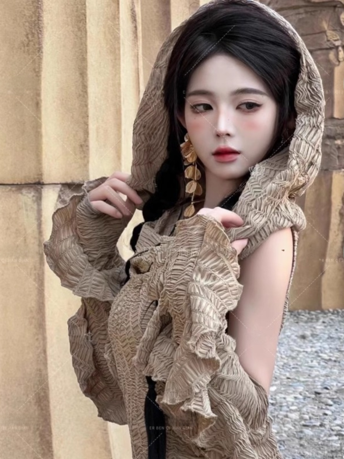 Desert  Themed Long Dress Wome - огляд і ціна Ethnic Style Dresses