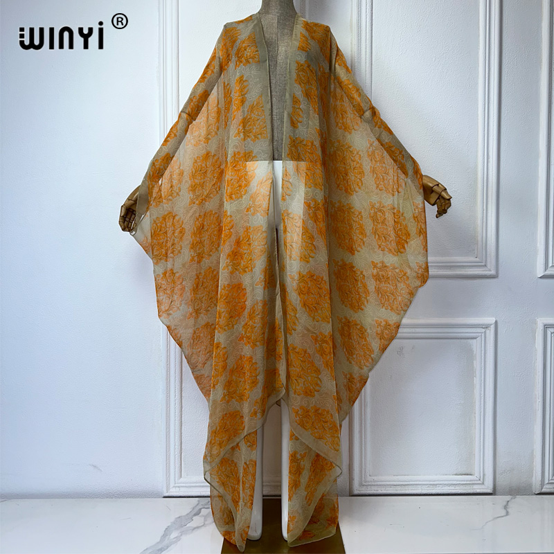 WINYI maxi kimono summer Persp - огляд і ціна Kaftan Women Boho