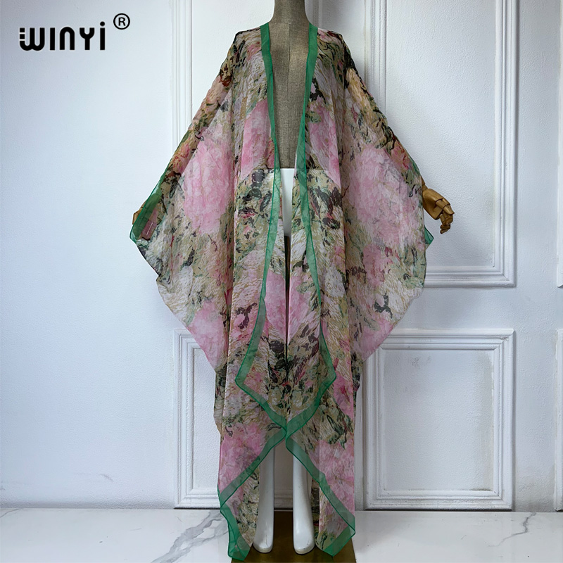 WINYI maxi kimono summer Persp - огляд і ціна Kaftan Women Boho