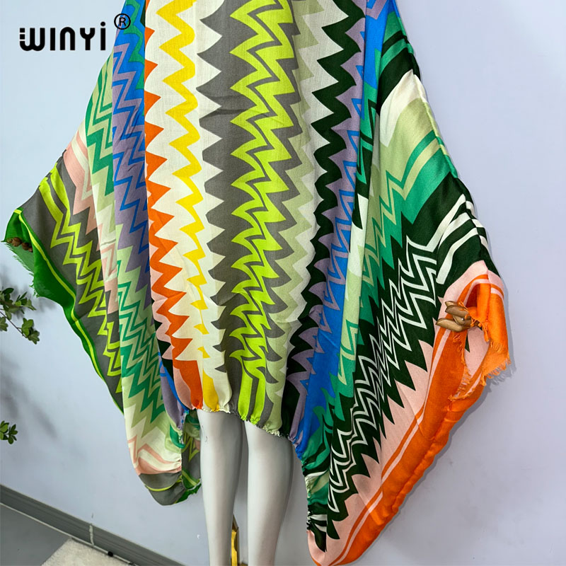 WINYI Women Sexy One Neck Maxi - огляд і ціна Kaftan Women Boho