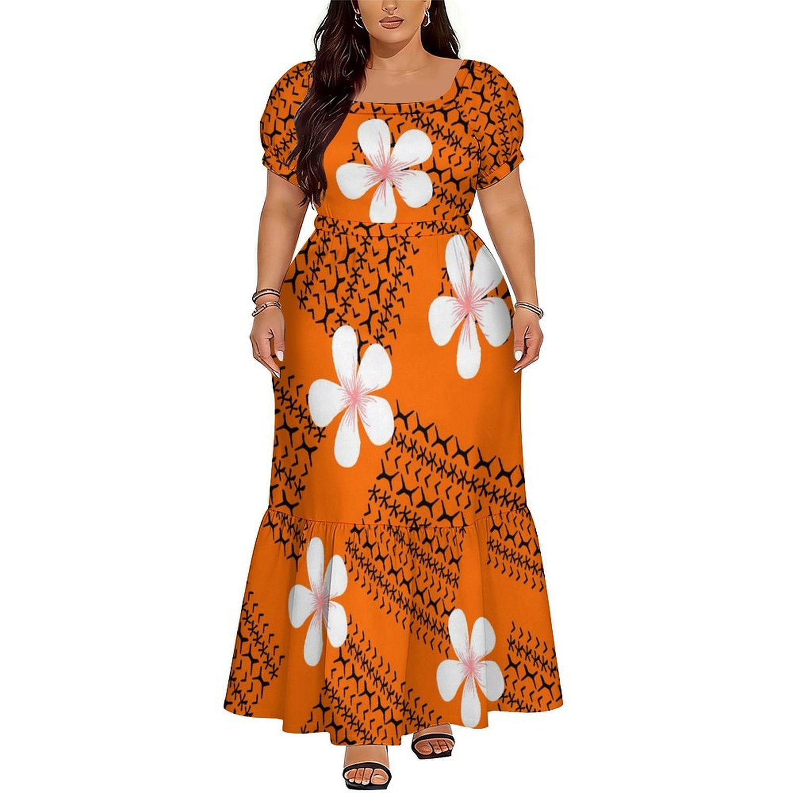 Polynesian Island Long Dress S - огляд і ціна Ethnic Clothing & Online Fashion Store Khaadi Us