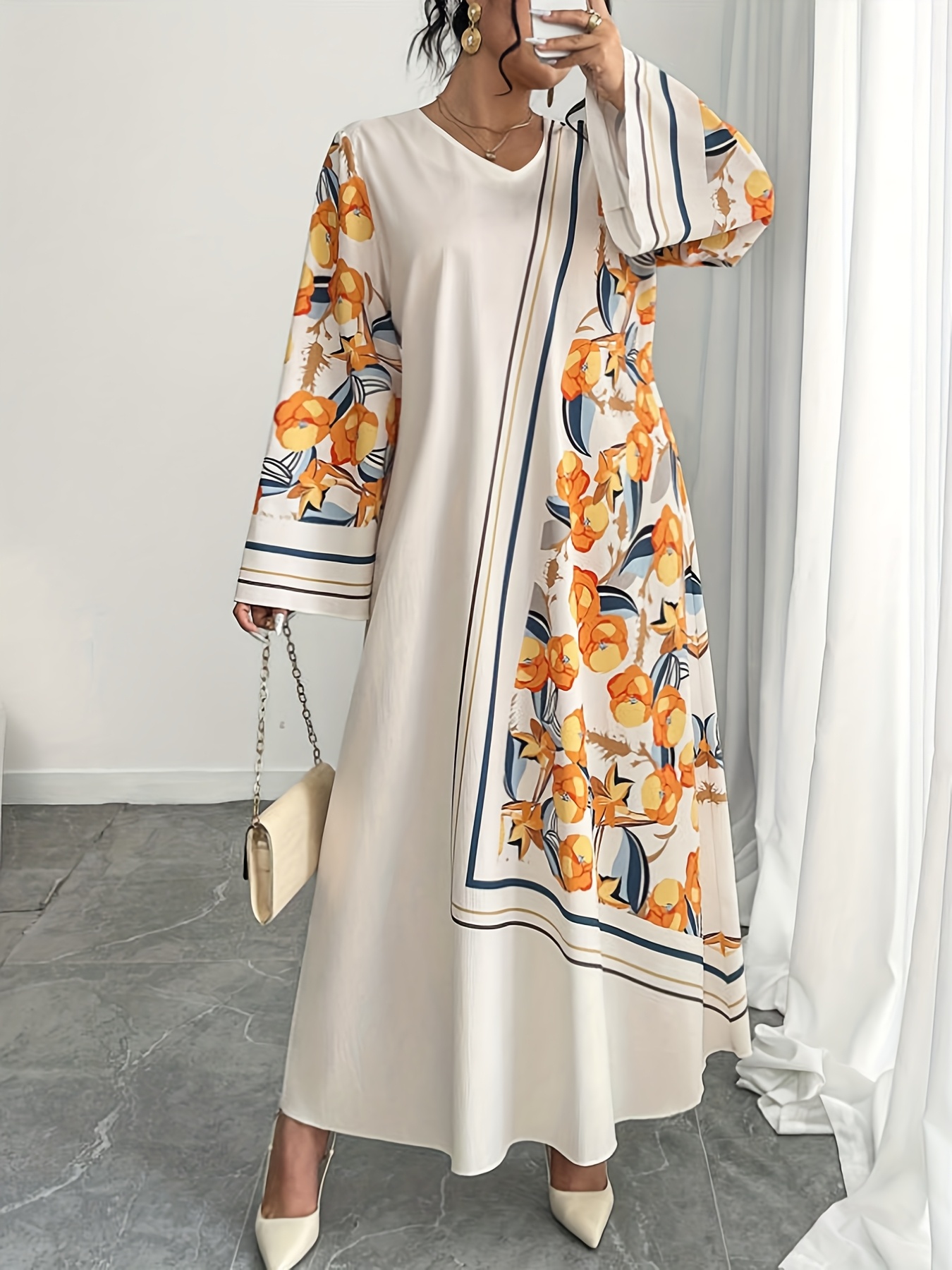 Plus Size Fashionable Women's  - огляд і ціна Ethnic Style Dresses