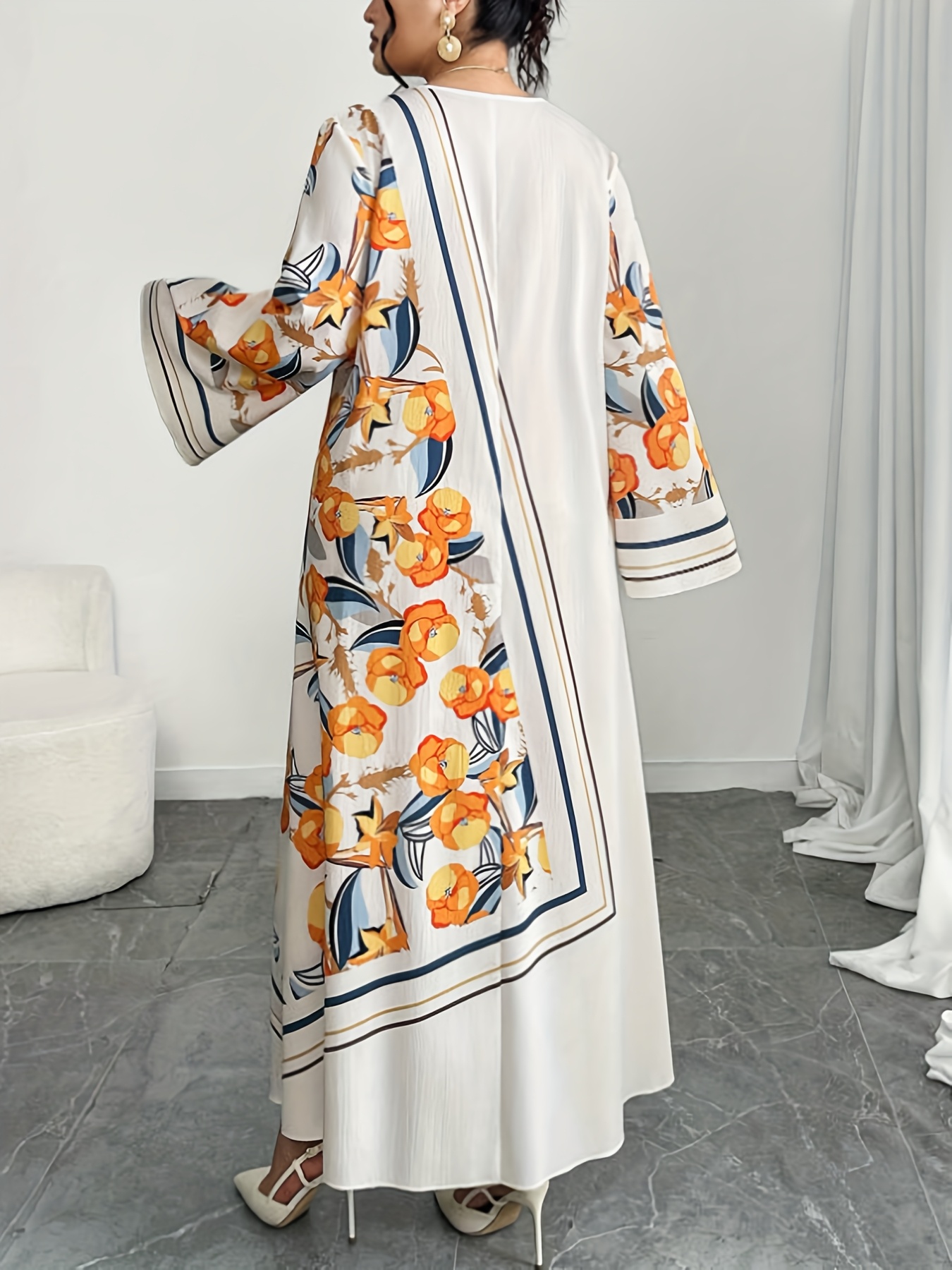 Plus Size Fashionable Women's  - огляд і ціна Ethnic Style Dresses