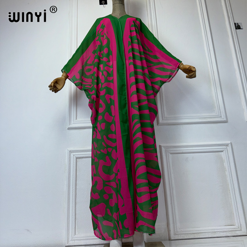WINYI Africa Bohemia Print Kim - огляд і ціна Kaftan Women Boho