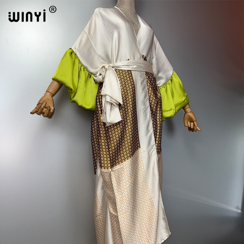 WINYI Summer Kimono Party Dres - огляд і ціна Kaftan Women Boho