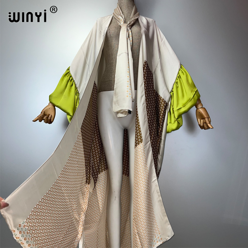 WINYI Summer Kimono Party Dres - огляд і ціна Kaftan Women Boho