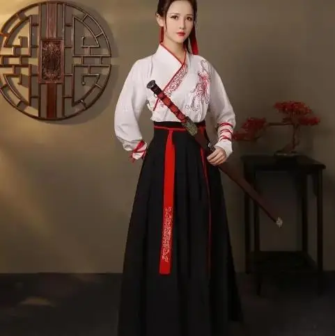 Hanfu Women Clothing Ethnic St - огляд і ціна Ethnic Style Dresses