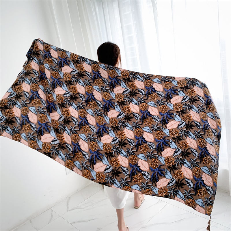 90x185cm Cotton Linen Print Su - огляд і ціна Kaftan Women Boho