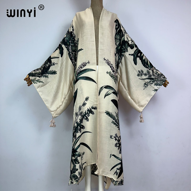 WINYI Kimono Africa Boho Fashi - огляд і ціна Kaftan Women Boho