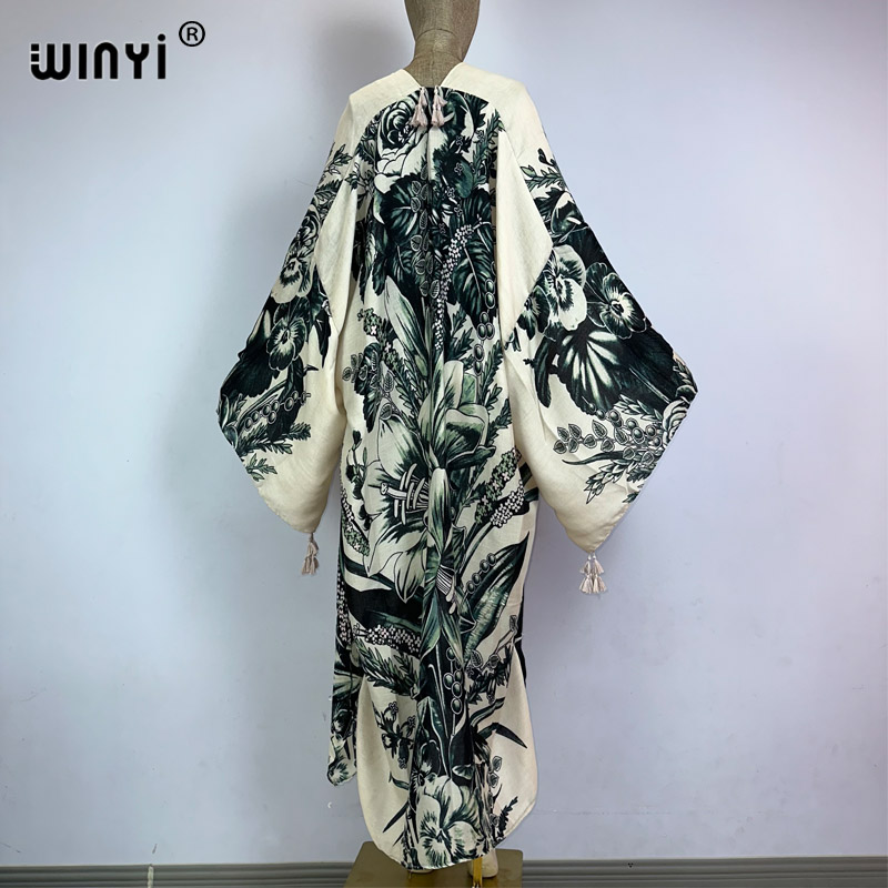 WINYI Kimono Africa Boho Fashi - огляд і ціна Kaftan Women Boho