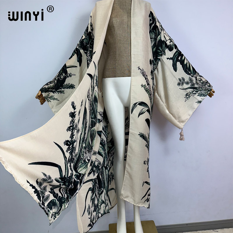 WINYI Kimono Africa Boho Fashi - огляд і ціна Kaftan Women Boho